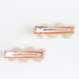 "Squiggle Hair Clip Set" - Hair Clip in pink by Quiet Clementine