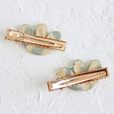 "Abstract Tulip Hair Clip Set" - Hair Clip in multicolor by Quiet Clementine