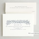"Star & plants" - Hanukkah Cards in Midnight by Yuliya Evseeva - FREE Recipient Addressing