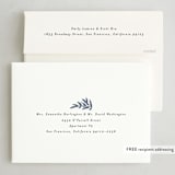 "Flourish" - Hanukkah Cards in Midnight by Hudson meet Rose - FREE Recipient Addressing