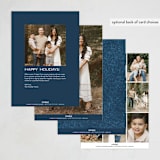 "Spark" - Hanukkah Cards in Celestial by Jenna Holcomb - Back of Card Options