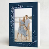 "Spark" - Hanukkah Cards in Celestial by Jenna Holcomb - Folded Card