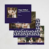 "Hanukkah Frame" - Hanukkah Cards in Snow by Becky Nimoy - Back of Card Options