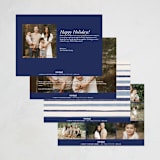 "Star of David" - Hanukkah Cards in Blue Spruce by Annie Montgomery - Back of Card Options