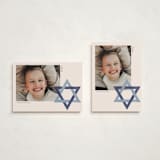 "Star of David" - Hanukkah Cards in Blue Spruce by Annie Montgomery - Photo Orientation Options