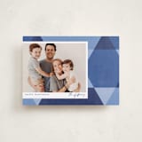 "Hanukkah Star" - Hanukkah Cards in Denim by Robert and Stella - Front