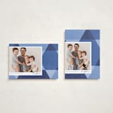 "Hanukkah Star" - Hanukkah Cards in Denim by Robert and Stella - Photo Orientation Options