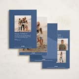 "Textured" - Hanukkah Cards in Celestial by Emily Sabol Goss - Back of Card Options