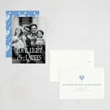 "love, light, latkes" - Hanukkah Cards in Starlight by Benita Crandall - Assembled