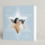"Good day" - Hanukkah Cards in Blue Spruce by Yuliya Evseeva - Folded Card
