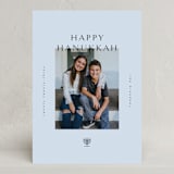 "Minimalist Hanukkah" - Hanukkah Cards in Reflection by Corinne Malesic - Front