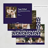 "Hanukkah Frame" - Hanukkah Cards in Snow by Becky Nimoy - Back of Card Options