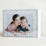 "Hanukkah Frame" - Hanukkah Cards in Snow by Becky Nimoy - Folded Card