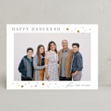 "Sparkling" - Hanukkah Cards in Candlelight by Laura Bercovich - Front