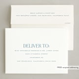 "Soft Light" - Hanukkah Cards in Blue Jay by Snow and Ivy - FREE Recipient Addressing