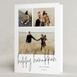 "Photo shoot" - Hanukkah Cards in Cotton by Stacey Meacham - Folded Card