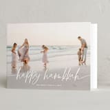 "Winter Breeze" - Hanukkah Cards in Snow by Melanie Severin - Folded Card