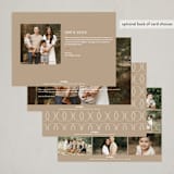 "Classic headline" - Hanukkah Cards in Gingerbread by Orasie - Back of Card Options