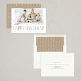 "Classic headline" - Hanukkah Cards in Gingerbread by Orasie - Assembled