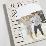 "Jubilant Arch" - Hanukkah Cards in Creme by Annie Clark - Detail
