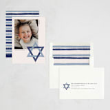 "Star of David" - Hanukkah Cards in Blue Spruce by Annie Montgomery - Assembled