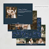 "Timeless" - Hanukkah Cards in Starlight by Creo Study - Back of Card Options