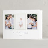 "Hanukkah" - Hanukkah Cards in Sapphire by Alexandra Cohn - Folded Card