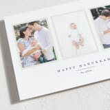 "Hanukkah" - Hanukkah Cards in Sapphire by Alexandra Cohn - Detail