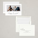 "Scripted Hanukkah" - Hanukkah Cards in Snow by Liz Conley - Assembled