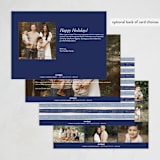 "Star of David" - Hanukkah Cards in Blue Spruce by Annie Montgomery - Back of Card Options