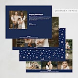 "Signature" - Hanukkah Cards in Snow by Ashley Rosenbaum - Back of Card Options