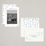 "Mod Hannukah" - Hanukkah Cards in Snow by Maja Cunningham - Assembled