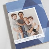 "Hanukkah Star" - Hanukkah Cards in Denim by Robert and Stella - Detail