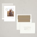 "Modern Star of David" - Hanukkah Cards in Golden by Alexandra Cohn - Assembled