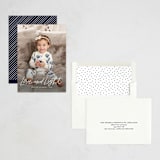 "Scripty Merry Christmas" - Hanukkah Cards in Ivory by Kristen Magee - Assembled