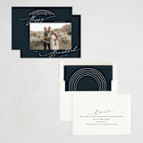 "Scripted Corners" - Hanukkah Cards in Midnight by Nicoletta Savod - Assembled