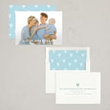 "Sketched Menorah" - Hanukkah Cards in Sky by Tamara Hilje - Assembled