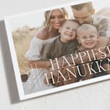"Modern minimalist hanukkah" - Hanukkah Cards in Tallit by Ana de Sousa - Detail