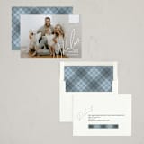 "Script Shalom" - Hanukkah Cards in Frost by Mary Kay Garttmeier - Assembled