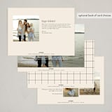 "Trio" - Hanukkah Cards in Cream by Ellen Schlegelmilch - Back of Card Options
