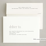 "Trio" - Hanukkah Cards in Cream by Ellen Schlegelmilch - FREE Recipient Addressing