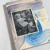 "blue painting" - Hanukkah Cards in Sky by Sumak Studio - Detail