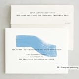 "blue painting" - Hanukkah Cards in Sky by Sumak Studio - FREE Recipient Addressing