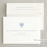 "love and  light" - Hanukkah Cards in Starlight by Benita Crandall - FREE Recipient Addressing