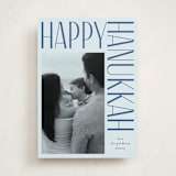 "Boldly Lettered" - Hanukkah Cards in Sky by Iveta Angelova - Front