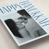 "Boldly Lettered" - Hanukkah Cards in Sky by Iveta Angelova - Detail
