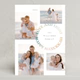 "Mod Light" - Hanukkah Cards in Linen by Robert and Stella - Front