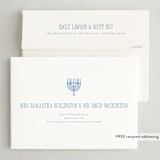 "love, light, latkes" - Hanukkah Cards in Starlight by Benita Crandall - FREE Recipient Addressing