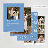 "Curved Type" - Hanukkah Cards in Starlight by Benita Crandall - Back of Card Options