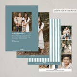 "Gibson" - Hanukkah Cards in Snow by Pati Cascino - Back of Card Options